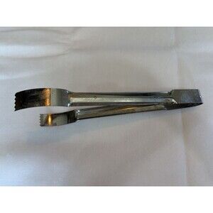 Ecko USA Large Tongs Chromium Plated 14 Inches Long Vintage